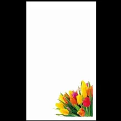 Cartoane martisoare 5.4*8.9 -100buc lalele