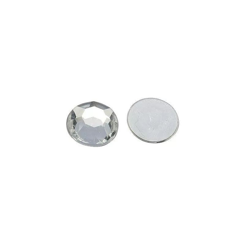 Cabochon acrilic 8mm -10buc Cabochon acrilic 8mm -10buc