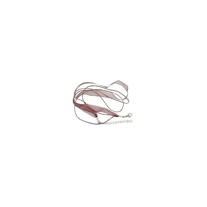 Baza colier -snur organza Baza colier -snur organza