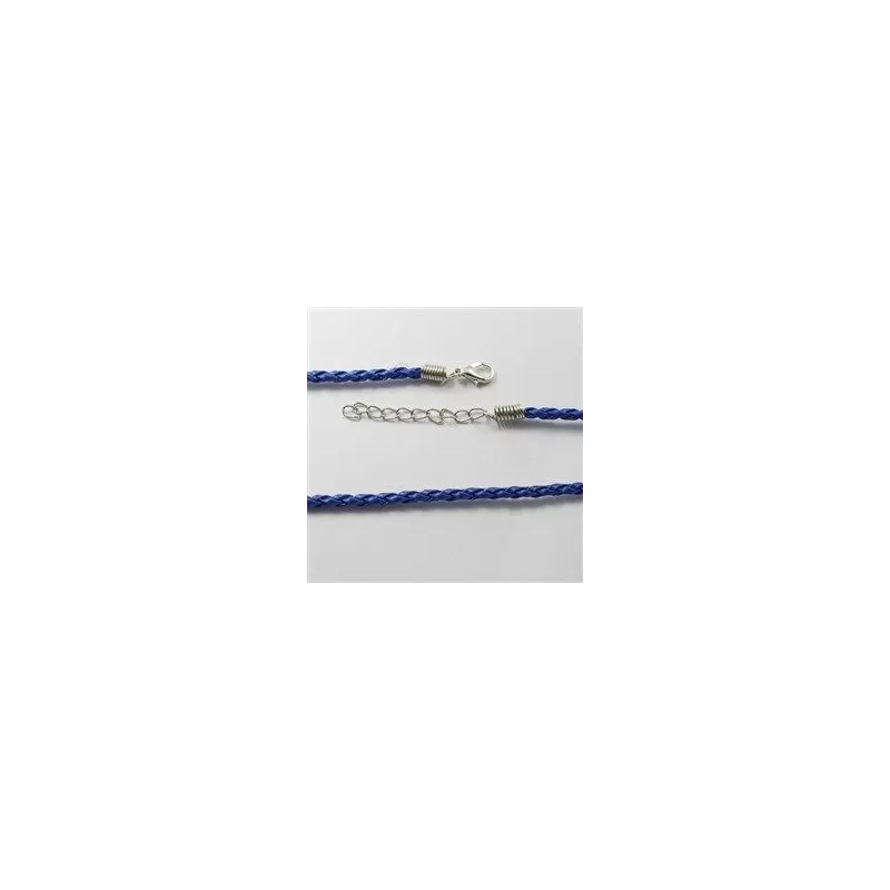 Baza colier -imitatie piele impletita 3mm Baza colier -imitatie piele impletita 3mm