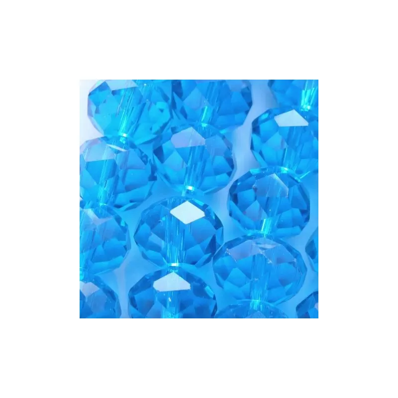 Margele sticla imitatie cristal 8*10mm-4buc Margele sticla imitatie cristal 8*10mm-4buc