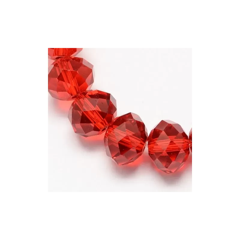 Margele sticla imitatie cristal 4*6mm-96buc Margele sticla imitatie cristal 4*6mm-96buc