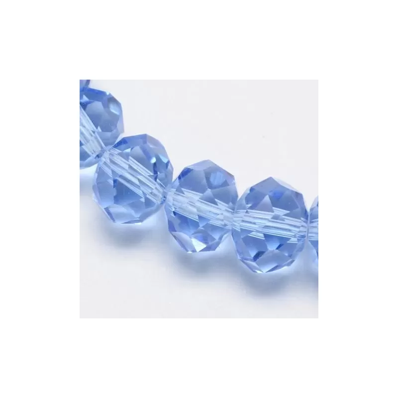 Margele sticla imitatie cristal 4*6mm-96buc Margele sticla imitatie cristal 4*6mm-96buc