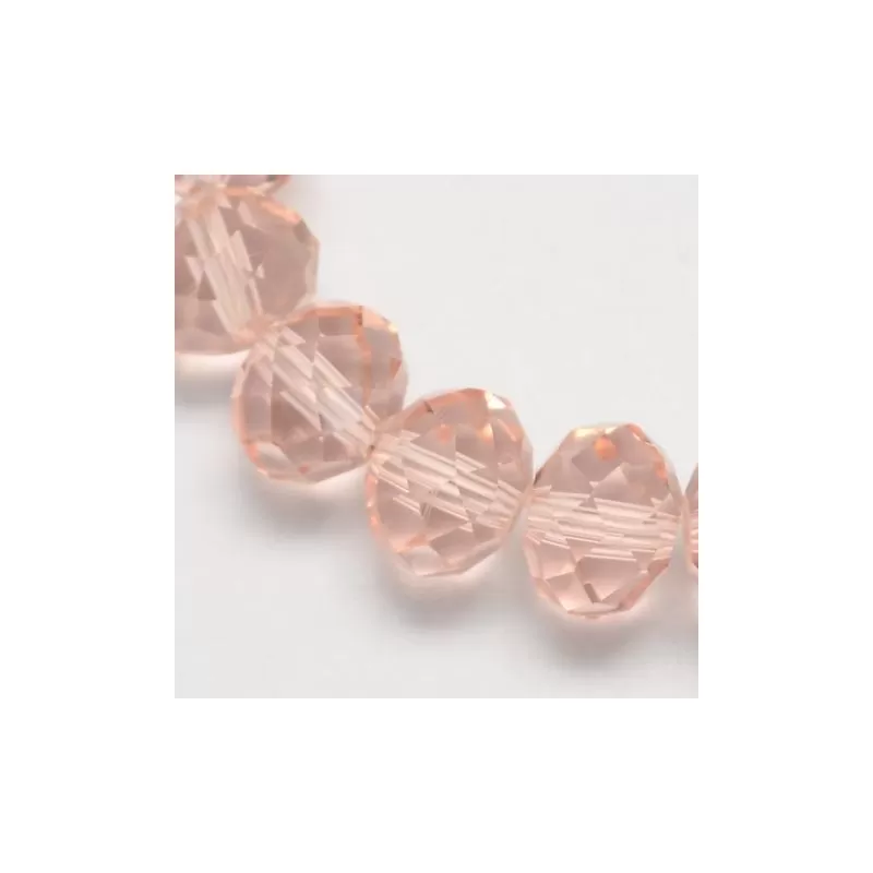Margele sticla imitatie cristal 4*6mm-96buc Margele sticla imitatie cristal 4*6mm-96buc