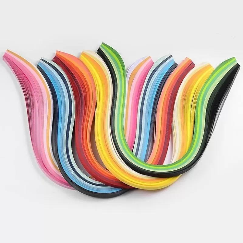 Hartie quilling 6 nuante-120buc Hartie quilling 6 nuante-120buc
